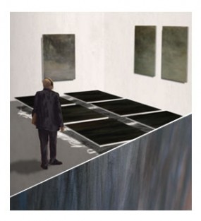 Installation
9 elements (acrylic on canvas, 120 x 160 cm) & soundtrack.

Installation
9 éléments (acrylique sur toile, 120 x 160 cm) et bande son.