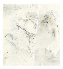 Drawings (in progress)pencil on paper, 14 x 21 cm.
Dessins (en cours)crayon sur papier, 14 x 21 cm.